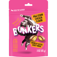 Crunchy & Soft Paw Lickin' Chicken Flavoured Cat Treats (85g)