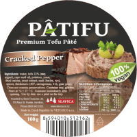 Premium Vegan Cracked Pepper Pate (100g)