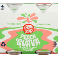 Peach Guava & Sparkling Water (4 x 330ml)