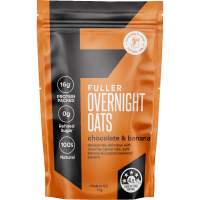 Protein Chocolate & Banana Overnight Oats (71g)