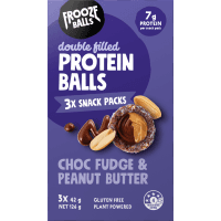 Choc Fudge & Peanut Butter Protein Balls (3 x 42g)