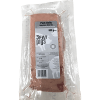 Pork Belly Boneless Rind On (800g)