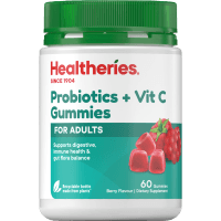 Probiotics + Vit C Berry Flavour Adult Gummies (60pk)