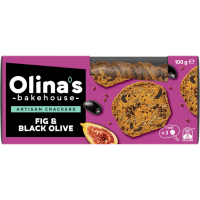 Fig & Black Olive Bakehouse Artisan Crackers (100g)