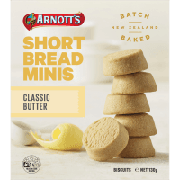 Classic Butter Shortbread Minis (130g)