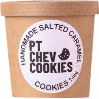 Handmade Salted Caramel Cookies (240g)