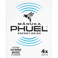 Citrus Hydro Buzz Energy Drink (4 x 250ml)