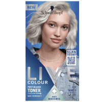 Colour Post Bleach Toner Ice White T1 Hair Colour (1pk)