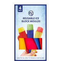 Reusable Ice Block Moulds (4pk)