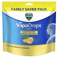 VapoDrops Butter Menthol Lozenges (70pk)