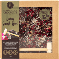Luxury Smash Bark Choc Raspberry (135g)