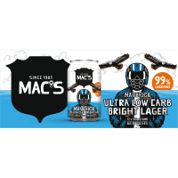 Maverick Ultra Low Carb Bright Lager (12 x 330ml)