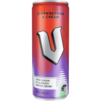 Strawberries & Cream Energy Drink (250ml)