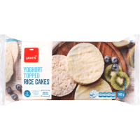 Yoghurt Topped Rice Cakes (100g)