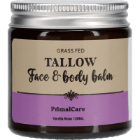 Vanilla Rose Tallow Face & Body Balm (120ml)