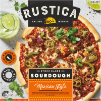 Rustica Sourdough Mexican Style Pizza (460g)