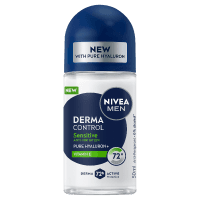 Men Derma Control Sensitive 72hr Anti-Perspirant Roll On (50ml)