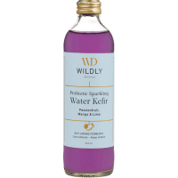 Passionfruit Mango Lime Probiotic Sparkling Water Kefir (350ml)