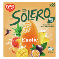 Solero Exotic Frozen Dessert (3 x 90ml)