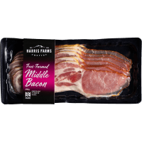 Free Farmed Middle Bacon (250g)