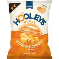 Hooleys Waves Supreme Cheese Flavour Chips (95g)