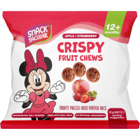 Apple & Strawberry Crispy Fruit Chews Snack 12+ Months (12g)