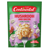 Mushroom & Bacon Pasta & Sauce (80g)