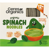 Organic Spinach Noodles 12+ Months (150g)