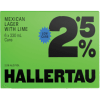 Mexican Lager With Lime (6 x 330ml)