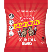 Sour Cola Bears Smart Sweets (50g)