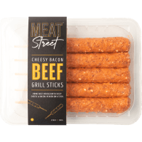 Cheesy Bacon Beef Grill Sticks (5 x 60g)