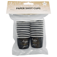 Seasonal NYE Paper Shot Cup (20pk)
