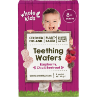 Raspberry Chia & Beetroot Teething Wafers 8+ Months (20g)