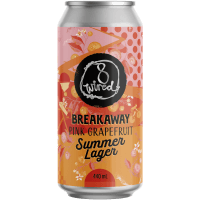 Breakaway Pink Grapefruit Summer Lager (440ml)