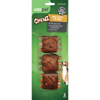 Chicken BBQ Multi Ribs Chewz Pet Treat (3pk)