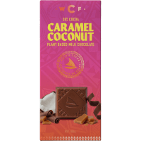 Caramel Coconut Plant Based Milk Chocolate Block (100g)