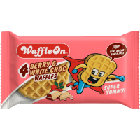 Berry & White Choc Waffles (4pk)