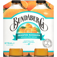 Dekopon Mandarin Sparkling Bottles (4 x 375ml)