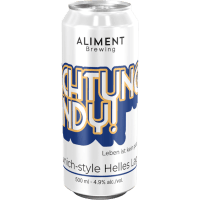 Achtung Andy Munich Style Helles Lager (500ml)