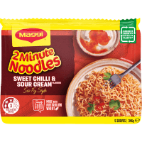 2-Minute Sweet Chili & Sour Cream Noodles Multipack (5 x 69g)