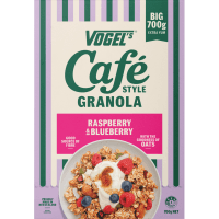 Cafe Style Raspberry & Blueberry Granola (700g)