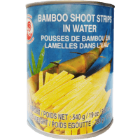 Canned Bamboo Shoot Strips in Water (540g)