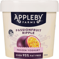 Passionfruit Frozen Yoghurt (950ml)