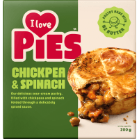 Chickpea & Spinach Pie (200g)