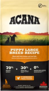 ACANA Puppy Large Breed Dry Dog Food - 17kg