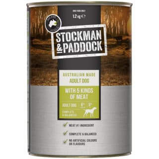 Stockman & Paddock 5 Kinds of Meat Loaf Wet Dog Food - 1.2kg x 12