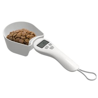 M-PETS Poppy Pet Food Measuring Scoop and Digital Scale - Up to 800g