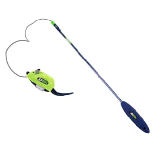 JOYSER Interactive Mouse Teaser Cat Wand - Green