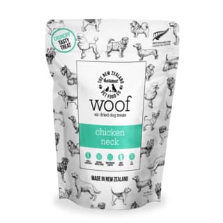 The NZ Natural Pet Food Co Woof Chicken Neck Dog Treats - 50g