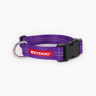 EzyDog Essential Adjustable Collar - Extra Large, Purple